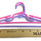 12 Pink And 12 Lavender Plastic Hangers For 18 Inch Dolls Fits 18 Inch Doll Clothes
