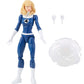 Marvel Legends Series Retro Fantastic Four Marvel's Invisible Woman 6-inch Action Figure Toy  Includes 3 Accessories   Blue