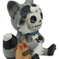 Furry Bones Ebros Furrybones Bandit The Raccoon Voodoo Stitched Skeleton Statue 3' Tall Night Bandit Rodent Figurine
