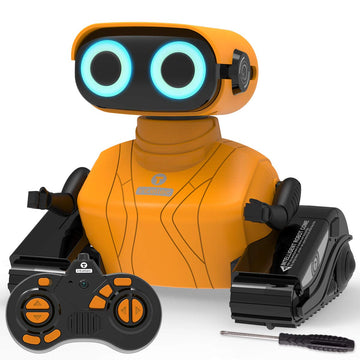 KaeKid Robot Toys for Kids, 2.4Ghz Remote Control Robot Toys with LED Eyes & Flexible Arms, Dance & Sounds, RC Toys for 3 4 5 6 