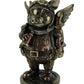 Veronese Design 5 1/4' Steampunk Aviator Flying Pig Resin Figurine Bronze Finish