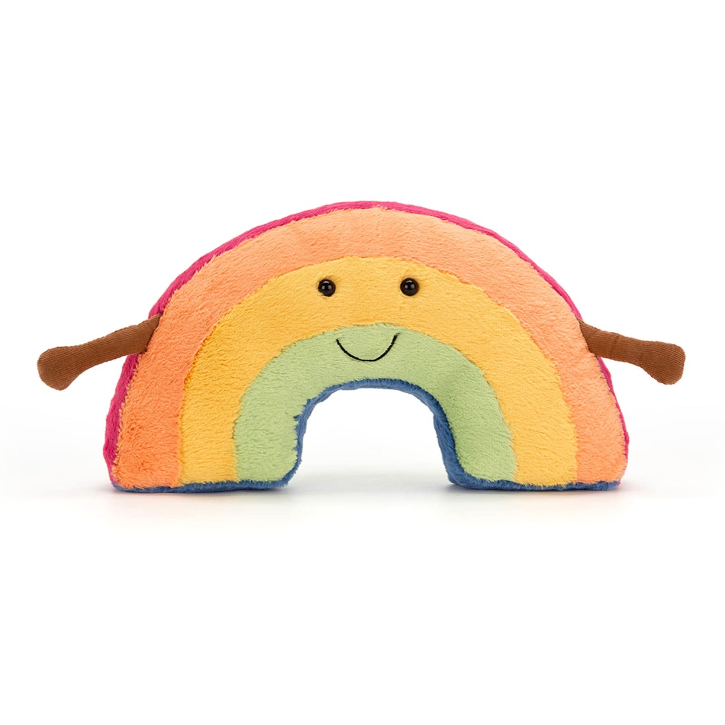Jellycat Amuseables Rainbow Plush Toy - Medium 12.5" Stuffed Animal - Colorful Gift