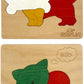 EKOPLAY Wooden Puzzles for Kids, 2 Jigsaw Puzzles for PreSchool Kids, Learning Educational Toys Gifts for Children Animal Puzzl