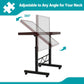 RAGOZONERY Jigsaw Puzzle Table, Adjustable Height, 1500 Pieces, Wood, 34x26in, Coffee Color, with Cover and 4 Drawers