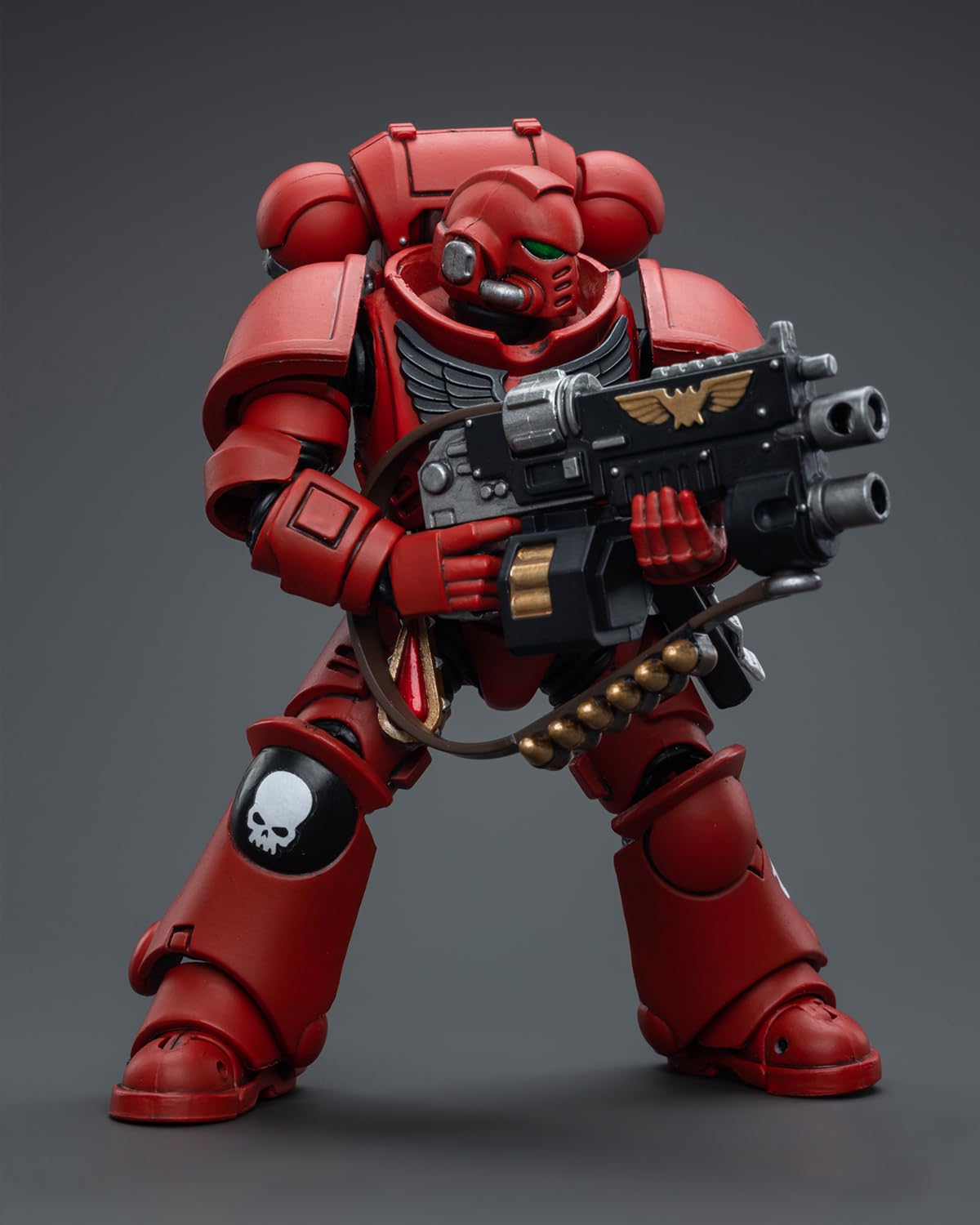 Joytoy Warhammer 40K Space Marine Genuine License 1/18 Soldier, 4Inch Models Space Marines Action Figures Kits (Blood Angels Int