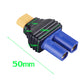 Laisomeke Xt30 Male To Ec5 Female Mould Type Adapter No Wire Connector Adapter For Lipo Battery (2Pack)