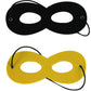 Beacone 2pcs Hero Felt Eye Masks for Kids Role Playing Half Masks Halloween Costumes Birthday Party Dress up