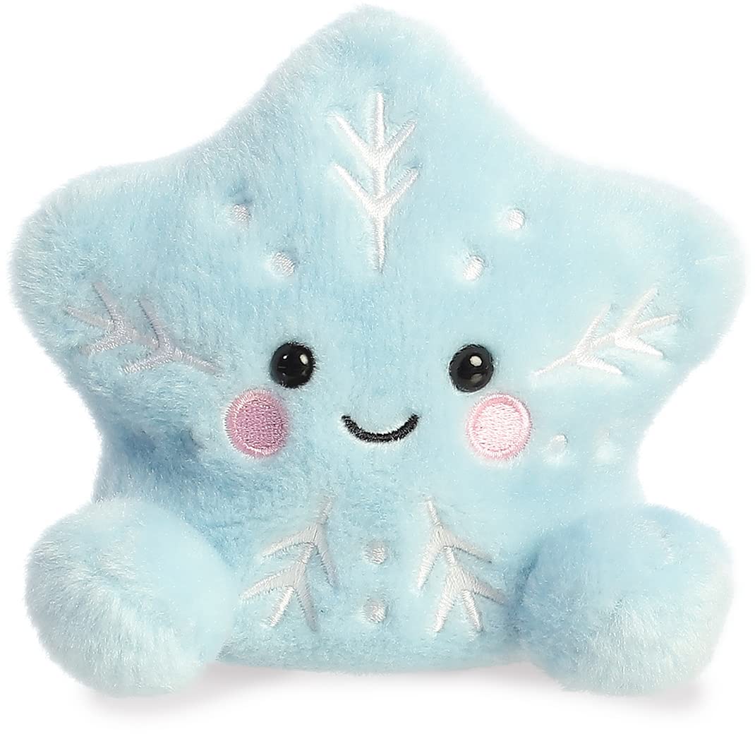 Aurora Small Palm Pals 2 Piece Winter Plush Bundle, Frosty Snowflake And Froyo Snowman