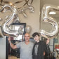 Silver Number 7 Balloon 40 Inch, 7 Balloon Number, 7Th Birthday Decorations, Silver Party Supplies For Boys Girls