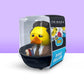Tubbz Mini Ross Geller Collectible Vinyl Rubber Duck Figure - Official Friends Merchandise - Retro Comedy Movies & Tv