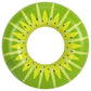 Heysplash Pool Tubes For Adult,32' Giant Kiwi Floats Tube Swim Floaties With Fun Prints,Inflatable Swimming Ring Floating, Summer Fun Beach Lake Party Decoration Toys,Inner Tube Floaty For Kid Adult