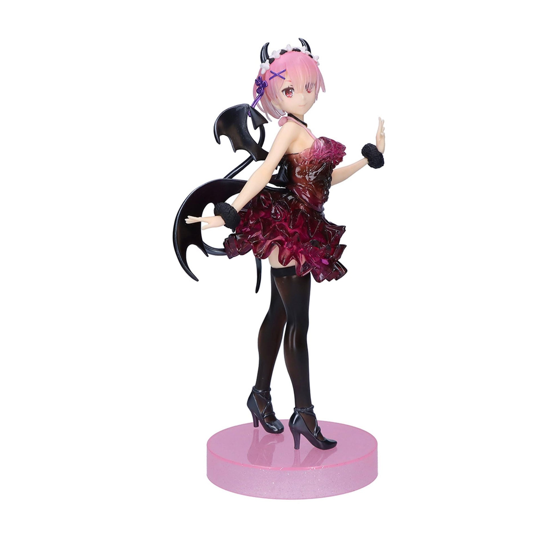 Banpresto - Re:Zero-Starting Life in Another World - Ram Special Color ver. -Clear & Dressy-, Bandai Spirits Espresto Figure