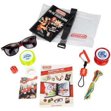 Duncan Toys Yo-Yo Scout Survivor Pack, Yo-Yo Gift Set With [2] Yo-Yos, Accessories, Trick Book And More