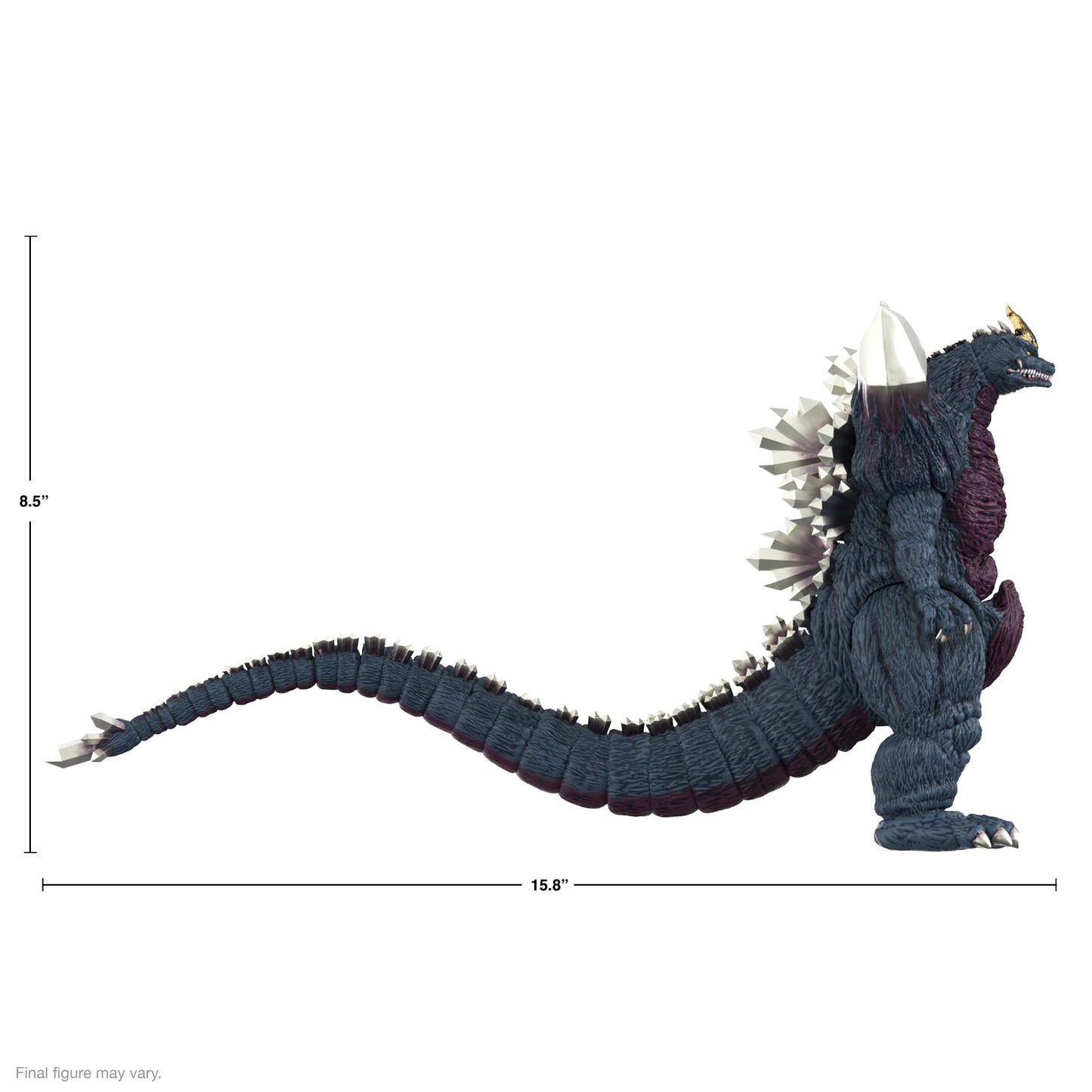 Super7 Ultimates! Toho Heisei Space Godzilla - 8'' Toho Godzilla Action Figure With Accessories Classic Movie Collectibles And R