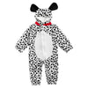 Hollyhome Baby Romper Dalmatian Puppy Onesize For Kids One Piece Dog Sleeping Wear Cosplay Costume For 6-12M
