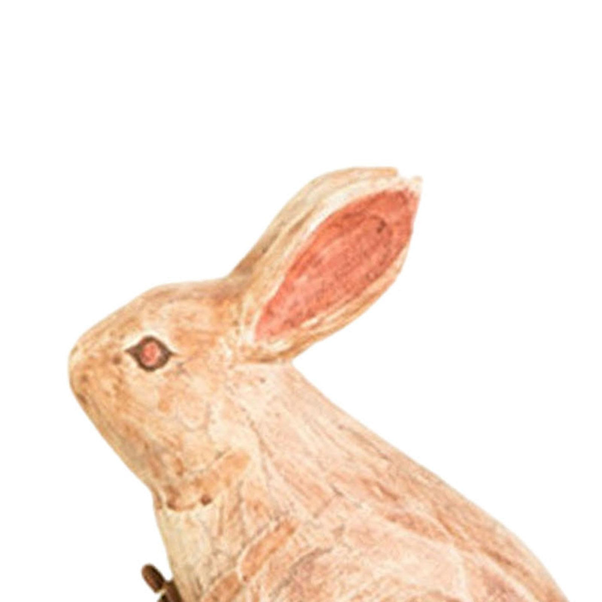 Trendivibe Wooden Pull Toy Bunny Fine Motor Skill For Party Supplies Babies Boys Girls
