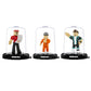 Roblox Action Collection Domez - Pizza Delivery Guy & Tom 3-Pack, Medium, Plastic, Red/Orange/Green, Model DMZ0982