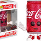 Pop Ad Icons Coca-Cola 3.75 Inch Action Figure - Coca-Cola Can Diamond Glitter #78, Red