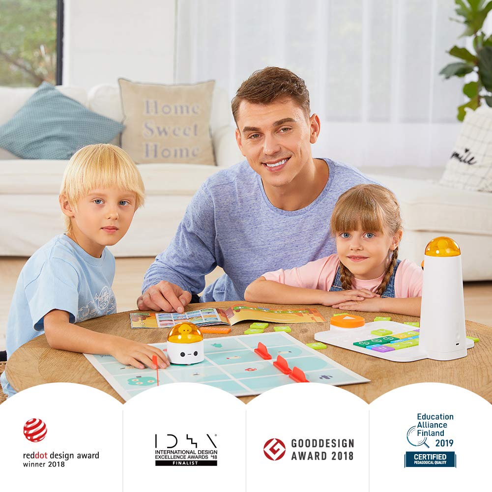 Matatalab Coding Robot Set For Kids Ages 4+, Stem Educational Toy, Early Programming For Kids, Learn To Code Robot For Homeschool & Classroom Ages 4-10