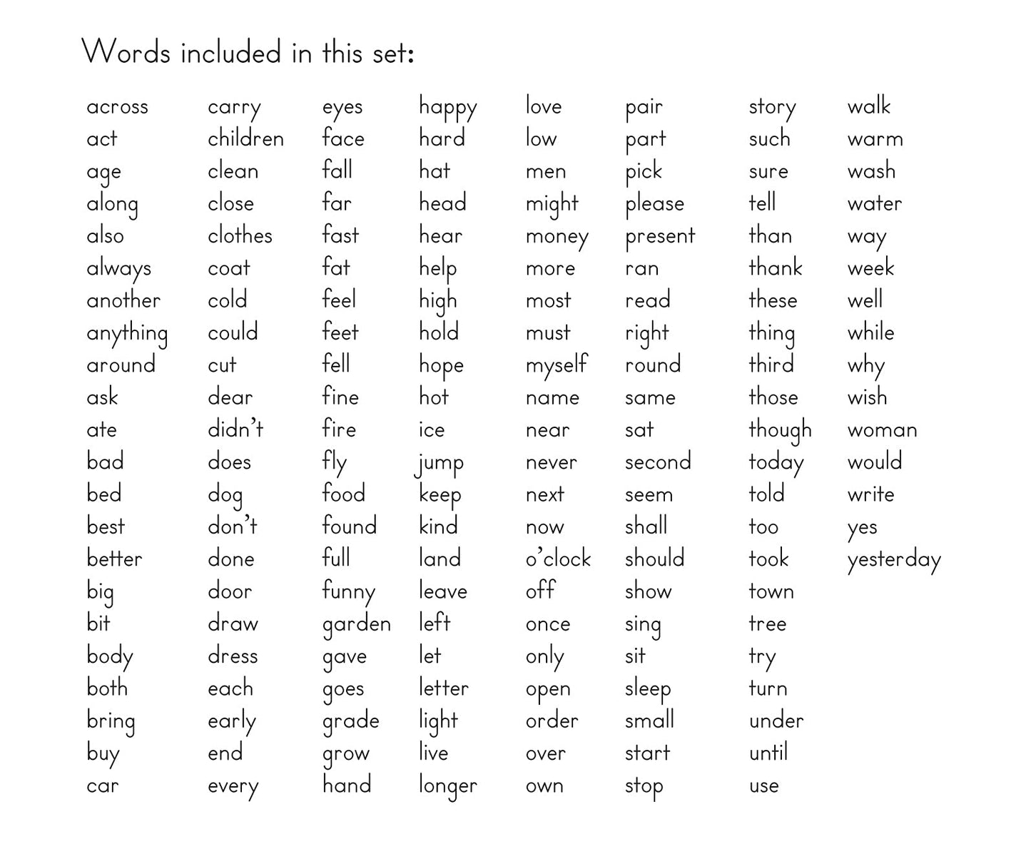 Edupress Hand2Mind-65500 Sight Words In A Flash, Flashcards