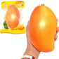 Areedy Squishy Fruit - Gold Mango, Colossal, Slow Rising, Scented, Small, Polyurethane (PU)