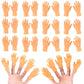 20Pcs Tiny Hands Finger Puppets, Miniature Small Hands Realistic Design Mini Prank Hand Gag Performance Party Favors, 10 Left & 10 Right