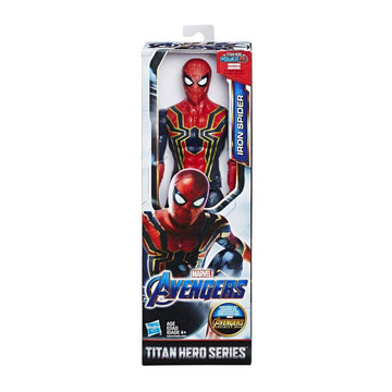 Avengers Marvel Titan Hero Series Iron Spider 12-Scale Super Hero Action Figure with Titan Hero Power Fx Port