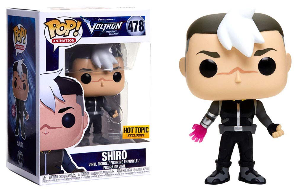 Funko Voltron - Pop Shiro Reg. Clothes (Glow) Exc