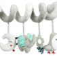 Atorse Baby Crib Hanging Rattle Cartoon Spiral Stroller Toy For Newborn Unique Gift Elephant Bird|Baby | Toys For Baby | Develop