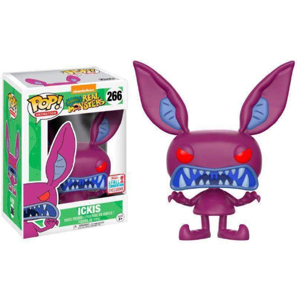 Funko - Figurine Nickeoldeon - Real Monsters Ickis Exclu Pop 10 Cm - 0889698151764