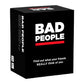 BAD PEOPLE Party Game - Find Out What Your Friends Really Think of You - Hilarious mature-themed Card Game for Fun Parties and Board Games Night with Your Group