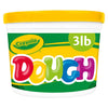 Crayola Dough - Yellow (3lb), Bulk Modeling Dough for Kids, Clay Alternative, Resealable Tub, Ages 3+, Great for Kids Arts & Cra
