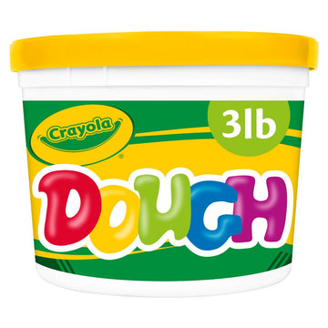 Crayola Dough - Yellow (3lb), Bulk Modeling Dough for Kids, Clay Alternative, Resealable Tub, Ages 3+, Great for Kids Arts & Cra