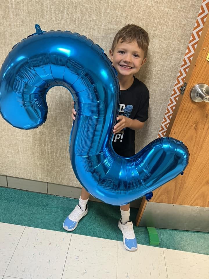 Metallic Blue Number 2 Balloon 40 Inch, 2 Balloon Number, 2Nd Birthday Decorations For Baby Girls Boys Toddlers