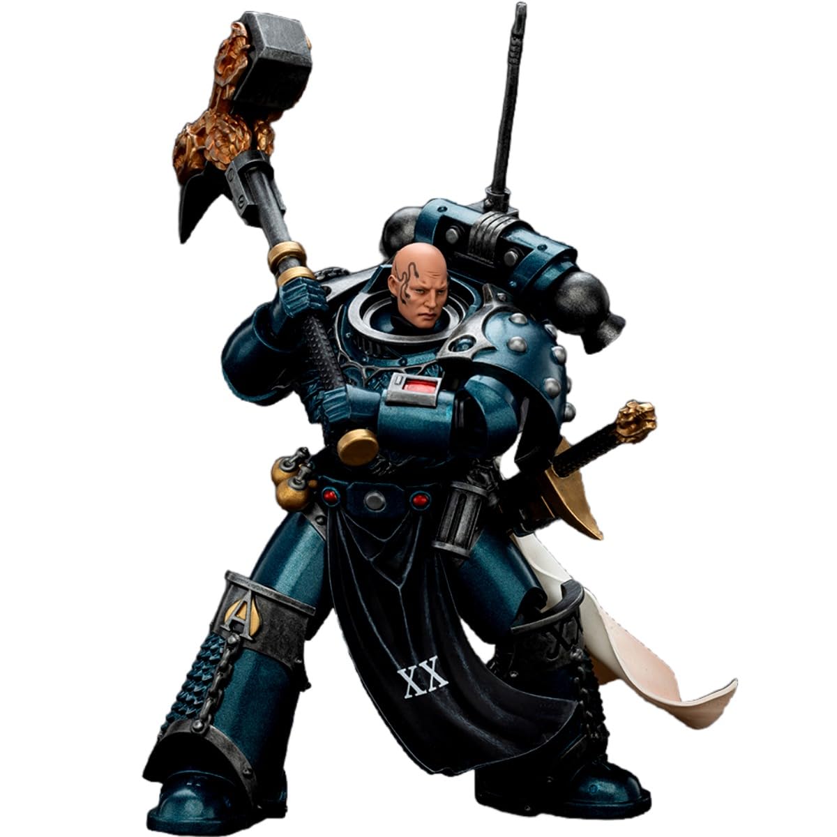 JOYTOY Warhammer 40K 1/18 Action Figures Alpha Legion Harrowmaster Armillus Dynat 4.9Inch Collectible Model