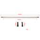 Meus Racing 1/10 Links Steel Chassis Links Kit For Traxxas Trx4 Axial Scx10 Tamiya Cco1 Redcat Gen8 1/10 Rc Crawler (155Mm)