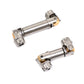 XSYGO Drive Shaft Stainless Steel Front Rear Center Driveshafts for 1/18th TRX4M Defender Bronco RC Crawler Car Upgrades