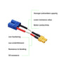 Laisomeke XT30 to EC5 Male Female Adapter Connector for RC FPV Drone Car Lipo Battery Charger ESC (4 Pack)