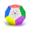 CuberSpeed Megaminx 12-Sided Puzzle Cube - Sculpted Stickerless, Model CBMF251