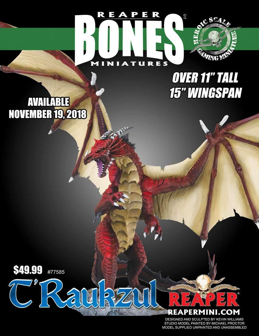 Bones: T'Raukzul: Heroic Scale Dragon