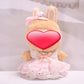 17cm Doll Clothes for Doll, Outfits Costumes Compatible with Dolls Keychain Accessories (Pink Princess Skirt)