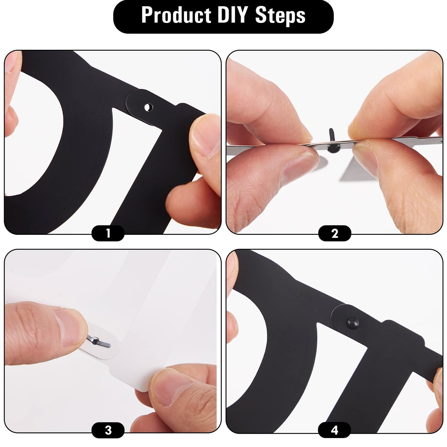 SUNBEAUTY 146 Pcs Black DIY Make Your Own Banner Customizable Letters Symbols Banner For Birthday Wedding Happy New Year Baby Sh