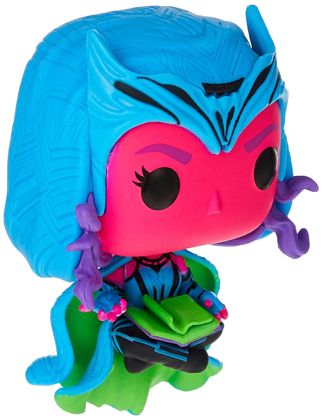 Funko Pop Marvel Scarlet Witch With Darkhold Book Black Light Special Edition Exclusive