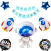 Fi  Flick In Latex 20 Pcs Happy Birthday Decoration Combo Space Theme Set Astronaut Birthday Decorations For Boys (Pack Of 20,M