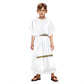 JEGERMIG Boys Toga Costume Kids Greek God Roman Party Children's Cosplay