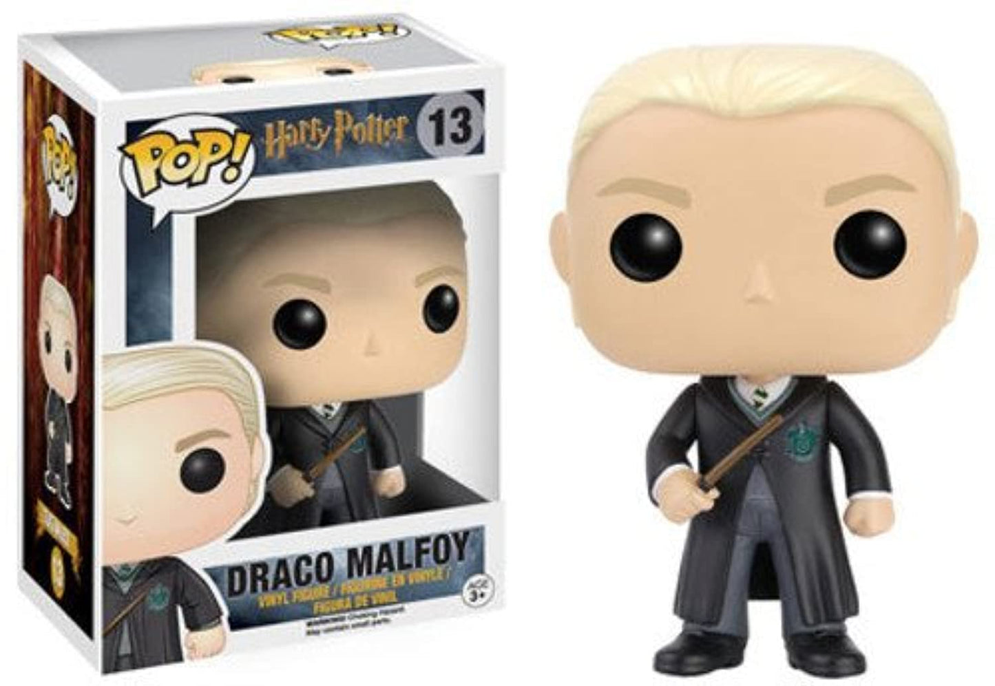 Funko POP Movies Draco Malfoy Action Figure, 3.75" Vinyl Collectible, Model 6569