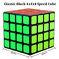 Irrdfo 4X4 Speed Cube, 4X4 Cube Puzzle Black