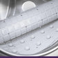 Dexi Bath Tub Shower Mat Non-Slip 16 X 39 Extra Long Bathtub Mats, Suction Cups, Drain Holes, Machine Washable Bathroom Mat, Whi