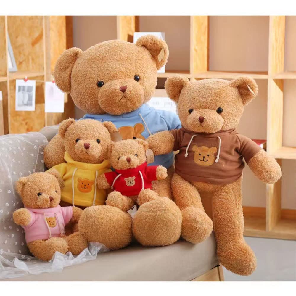 Galatee Cute Teddy Bear Plush Stuffed Animal, Teddy Bear With Clothes, Gifts For Children(11.8 Blue)