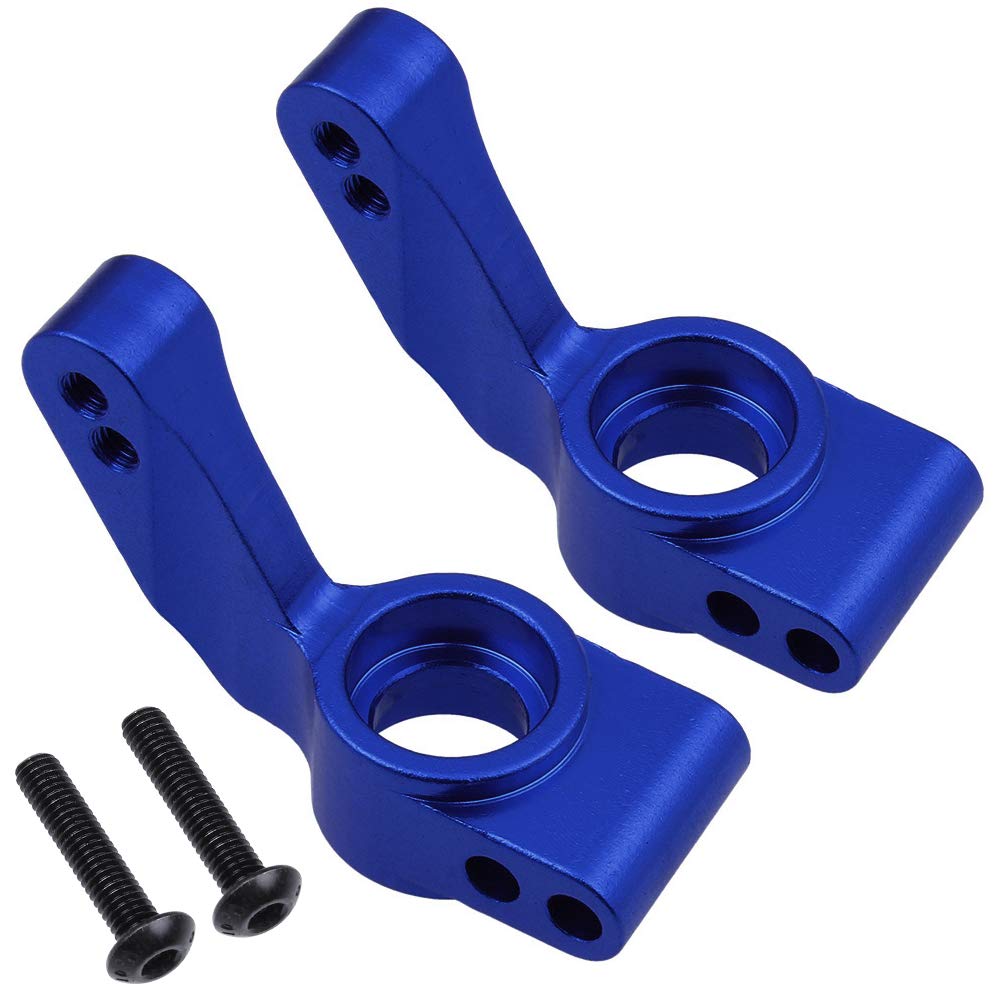 HobbyPark Aluminum Rear Stub Axle Carriers Upgrade Parts for 1/10 Traxxas Slash 2WD Stampede 2WD Rustler VXL Bandit VXL Replace
